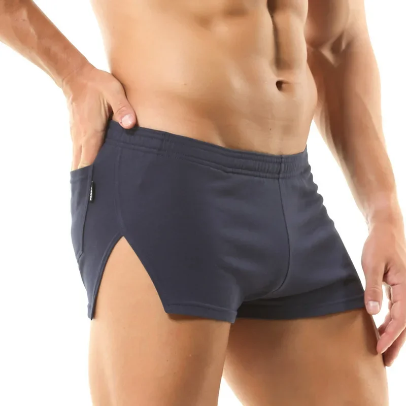 Trunk Breathable Men - Men's Casual Shorts Solid Color Cotton