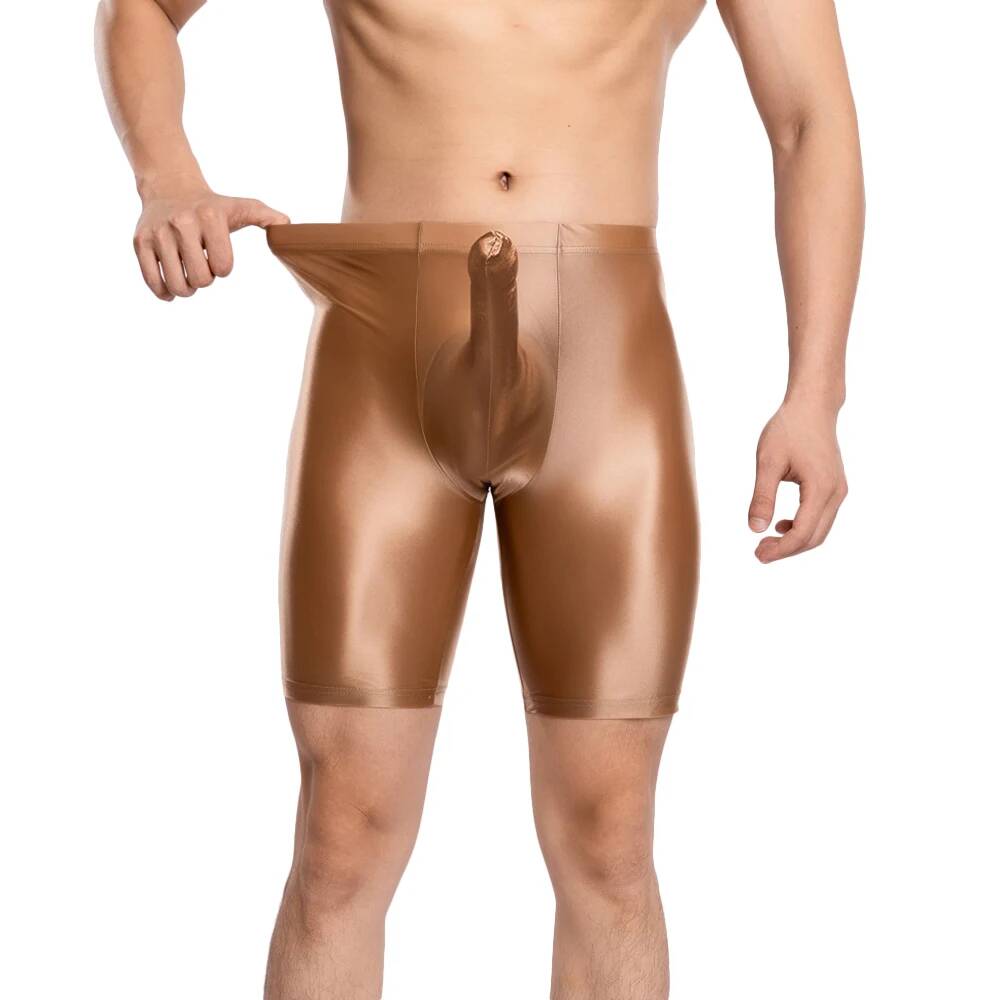 Pouch Boxer Pouch - Sexy Men Satin Smooth COCK Ring