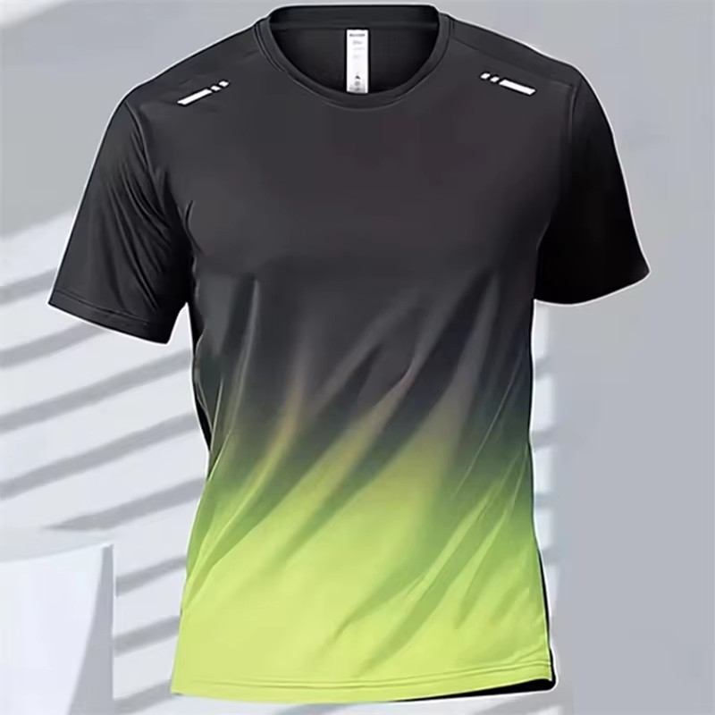 T Shirt Tight Fit - CHRLCK Men's Running Quick Drying T-shirts
