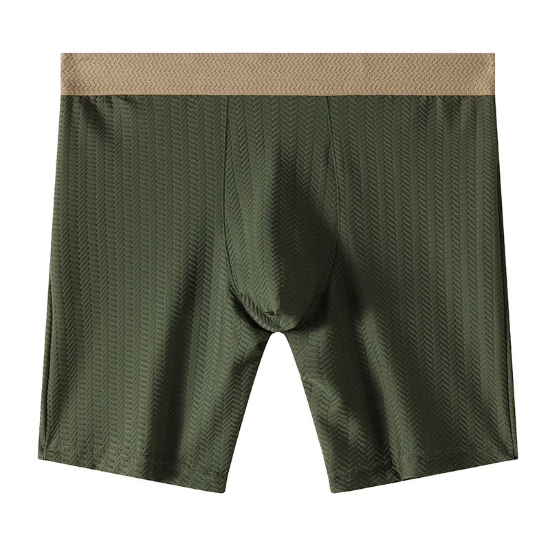 Mens Boxer Shorts Homme Nylon  - đánh giá và giá Long Leg Trunk Men