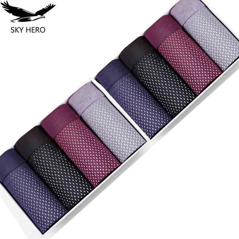 8 Cái/lốc Quần Lót Quần Lót Bo - đánh giá và giá Bamboo Fiber Trunk