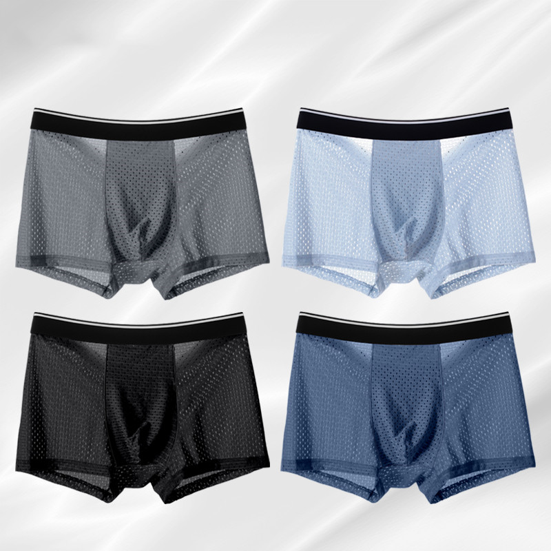 8 Cái/lốc Quần Lót Nam Băng Lụ - đánh giá và giá Boxer Shorts Modal