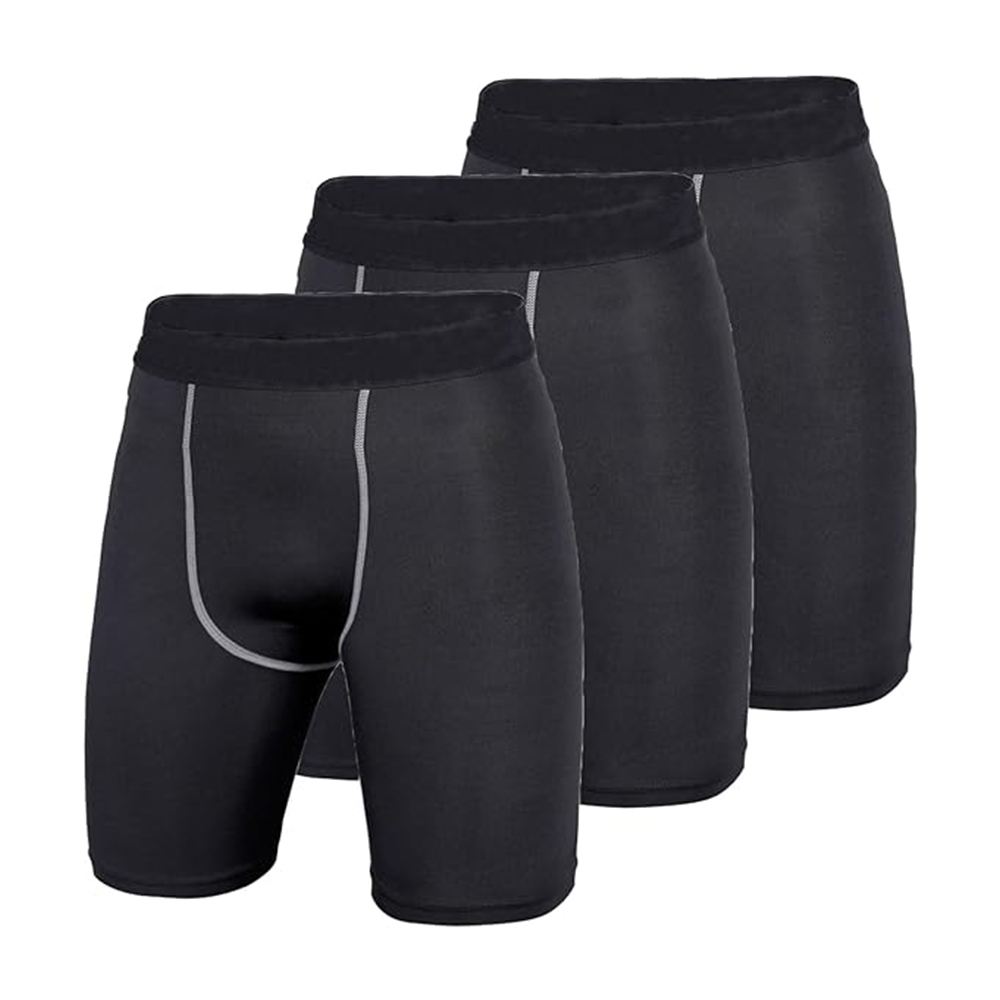 3 Pack Compression Shorts Men  - đánh giá và giá Compression Shorts Athletes
