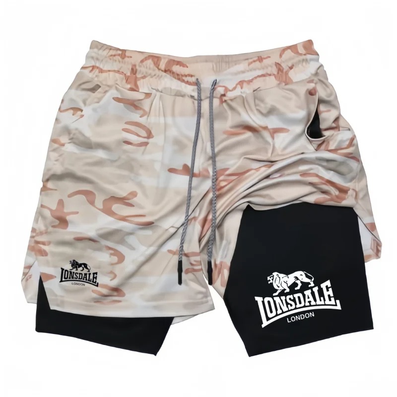 Print 2 in 1 Running Shorts fo - đánh giá và giá Compression Shorts Athletes