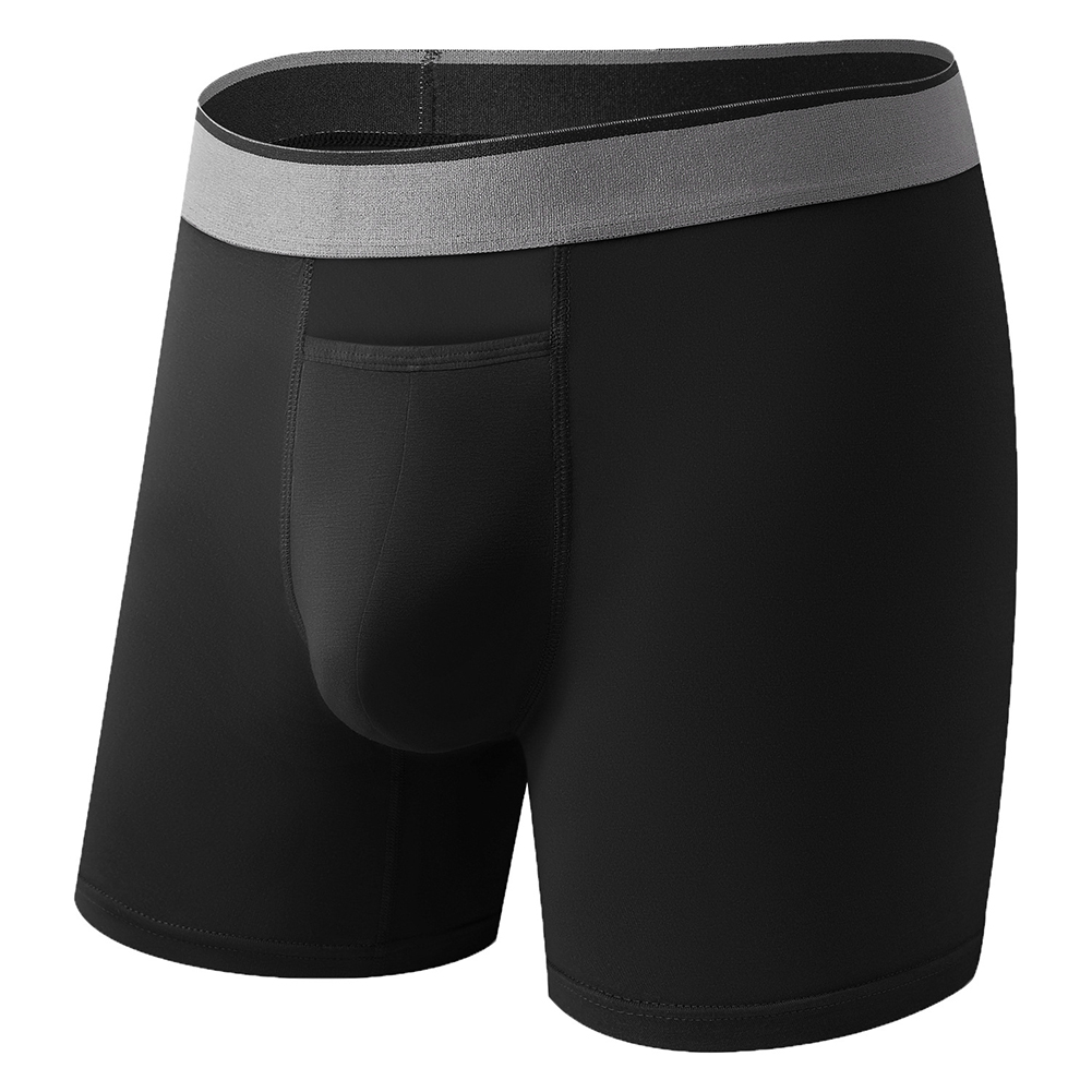 1pc Men Long Leg Shorts Soft U - đánh giá và giá Bamboo Fiber Trunk