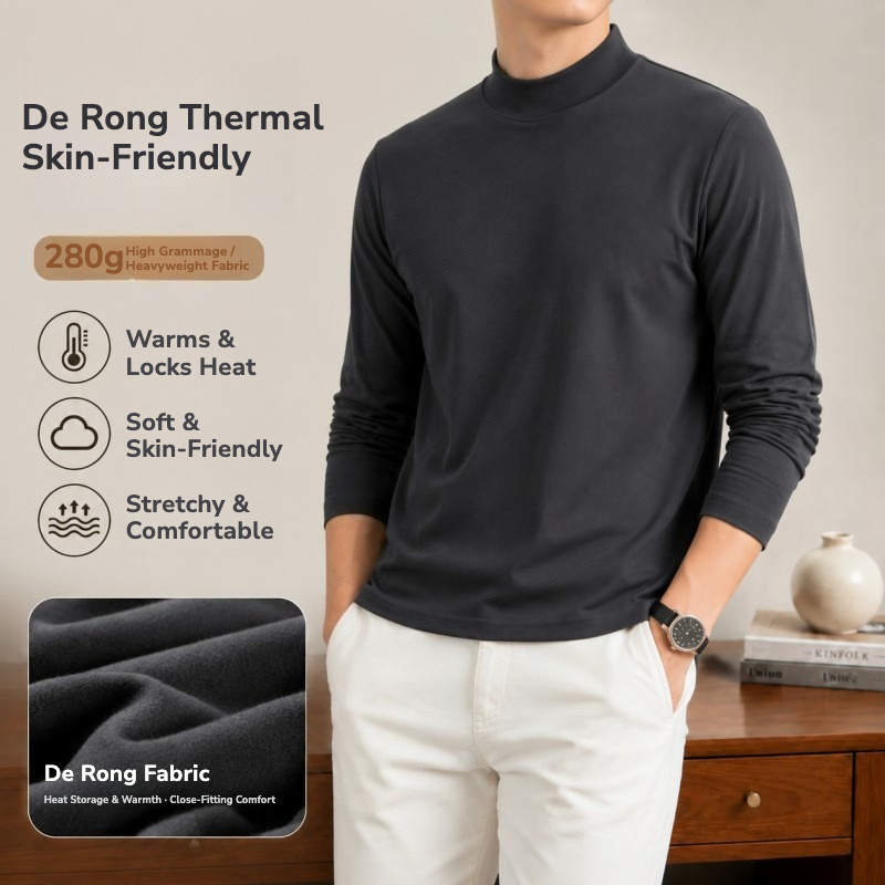 Men's 280g Double-Sided De Ron - đánh giá và giá Base Layer Top