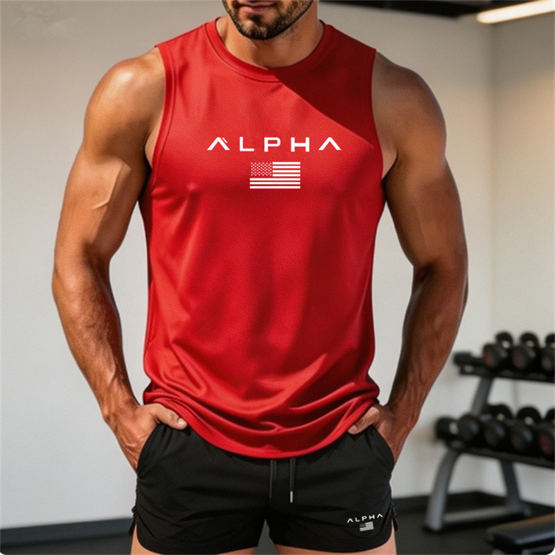 2026 Alpha Men's Printed Round - đánh giá và giá Undershirt Crew Neck