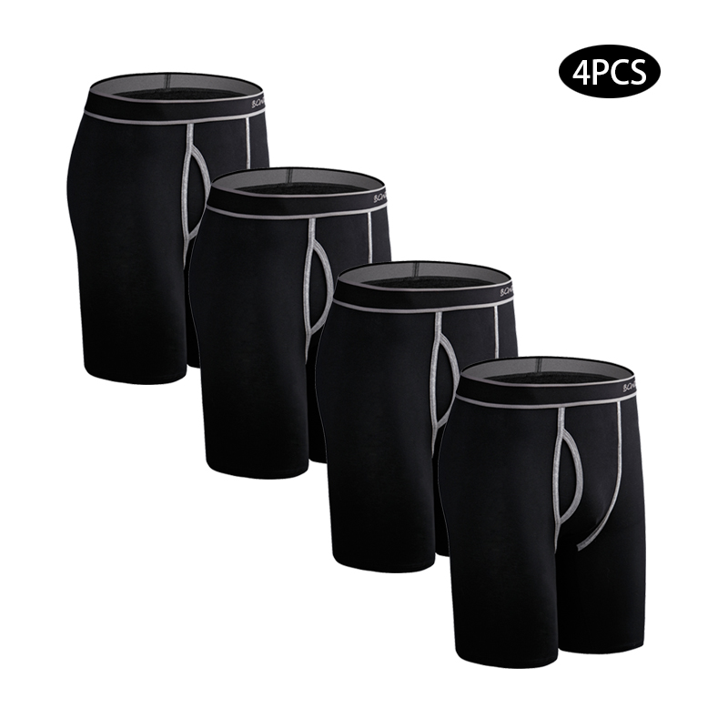 4pcs Long Cotton Underwear Man - đánh giá và giá Boxer Brief Pack Cotton