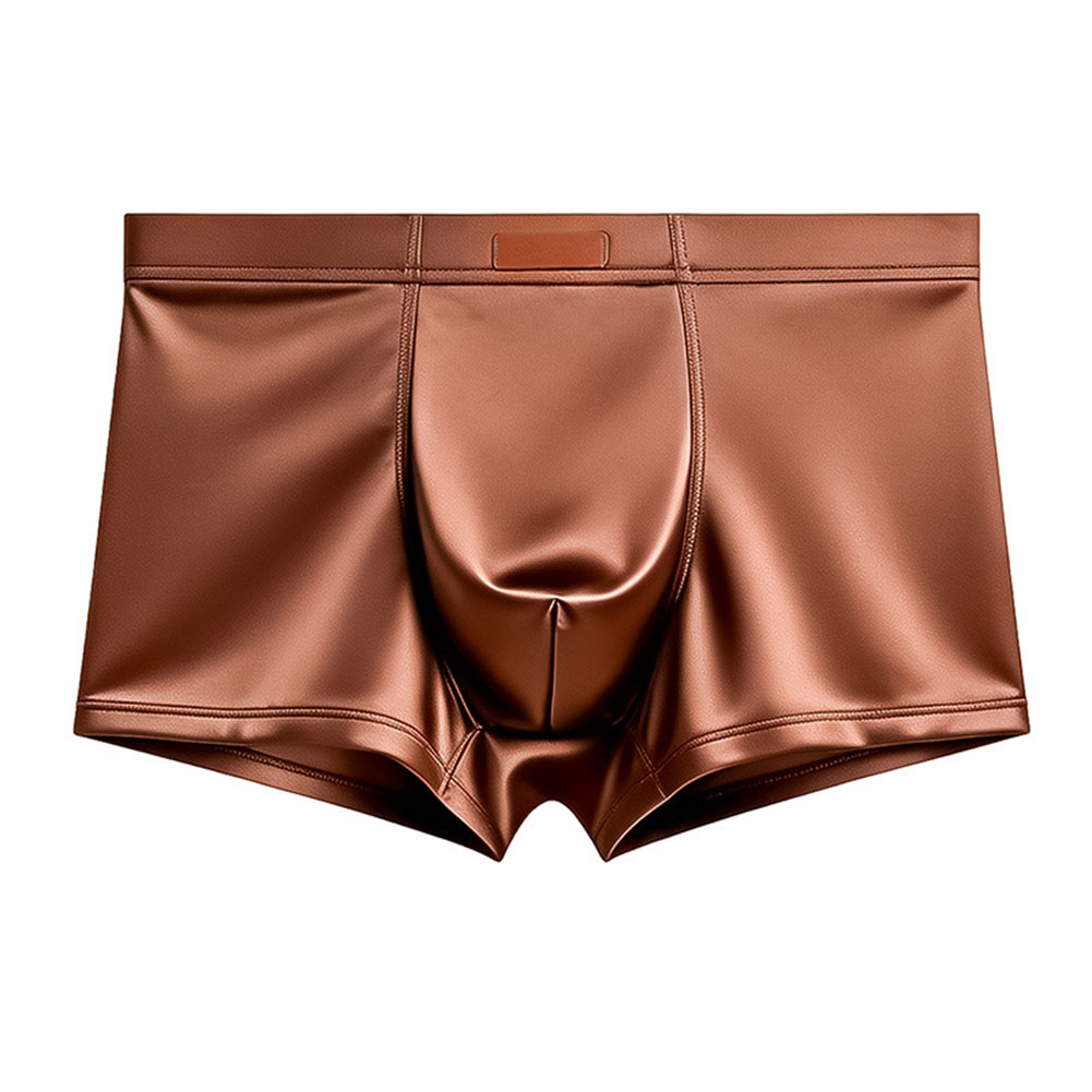 Men Ice Silk Satin-like Boxer  - đánh giá và giá Pouch Boxer Pouch