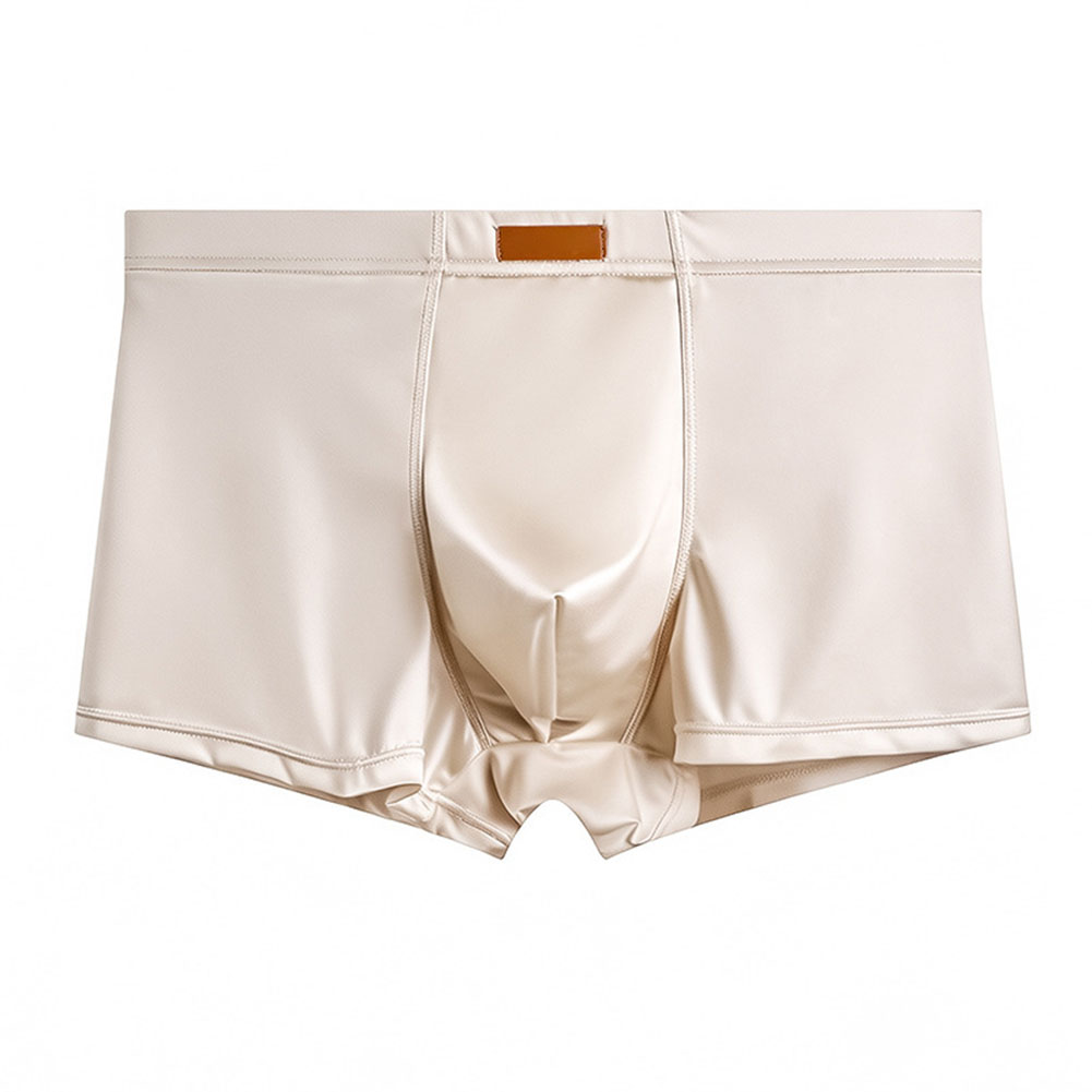 Men Ice Silk Satin-like Boxer  - đánh giá và giá Pouch Boxer Pouch