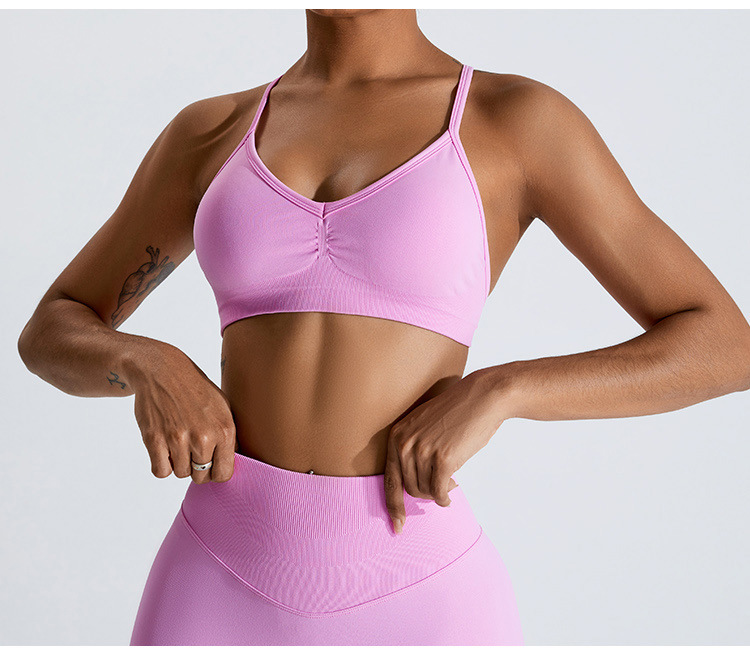 Summer Sexy Scrunch Sports Bra - đánh giá và giá Quick Dry Underwear