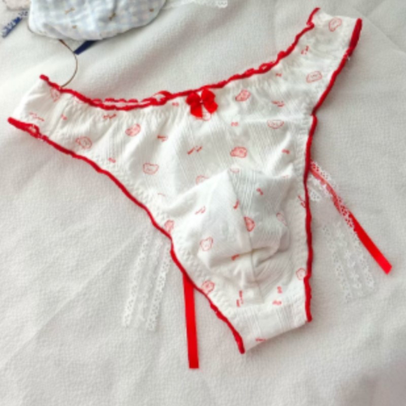 Japanese New Sweet Floral Bow  - đánh giá và giá Boxer Brief Pack Cotton