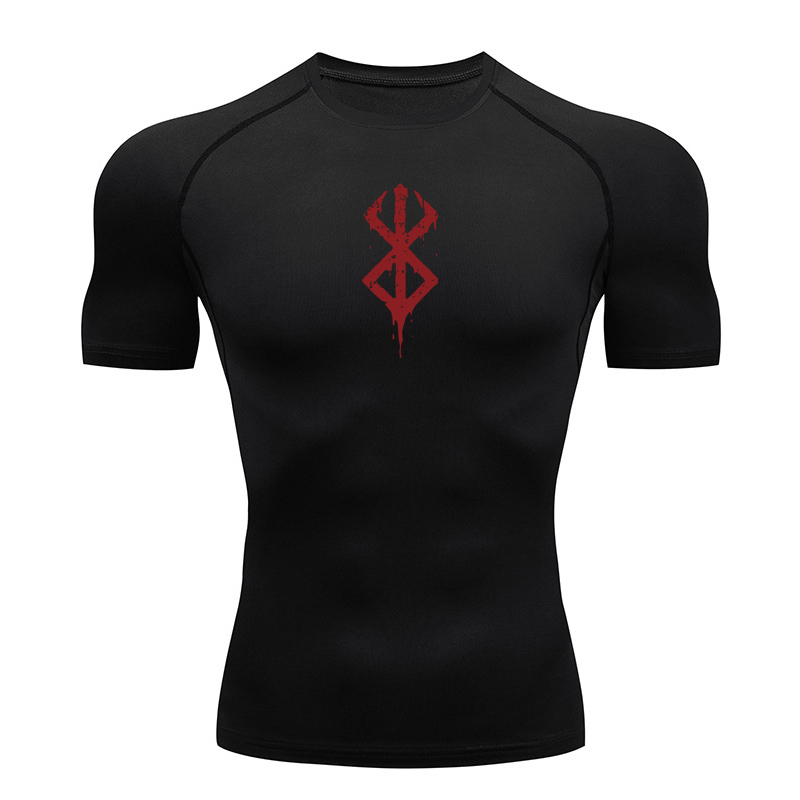 Men's Print Compression Shirts - đánh giá và giá Base Layer Top