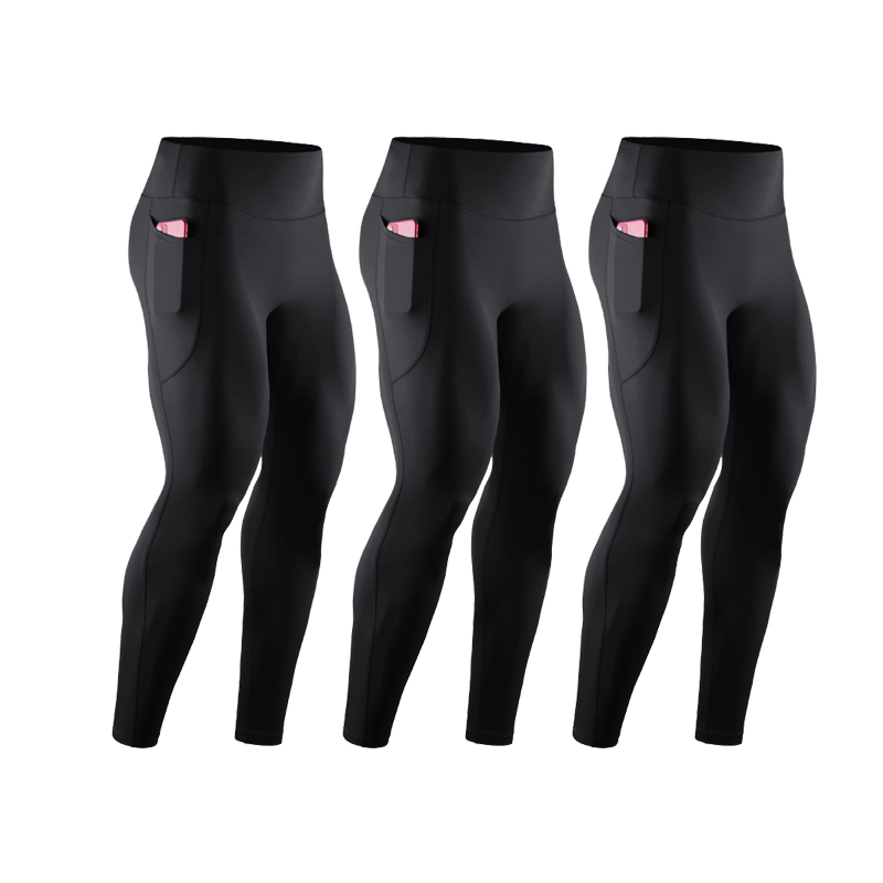 3 Pcs Men High Waist Compressi - đánh giá và giá Compression Long Pant