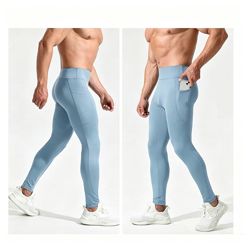3 Pcs Men High Waist Compressi - đánh giá và giá Compression Long Pant