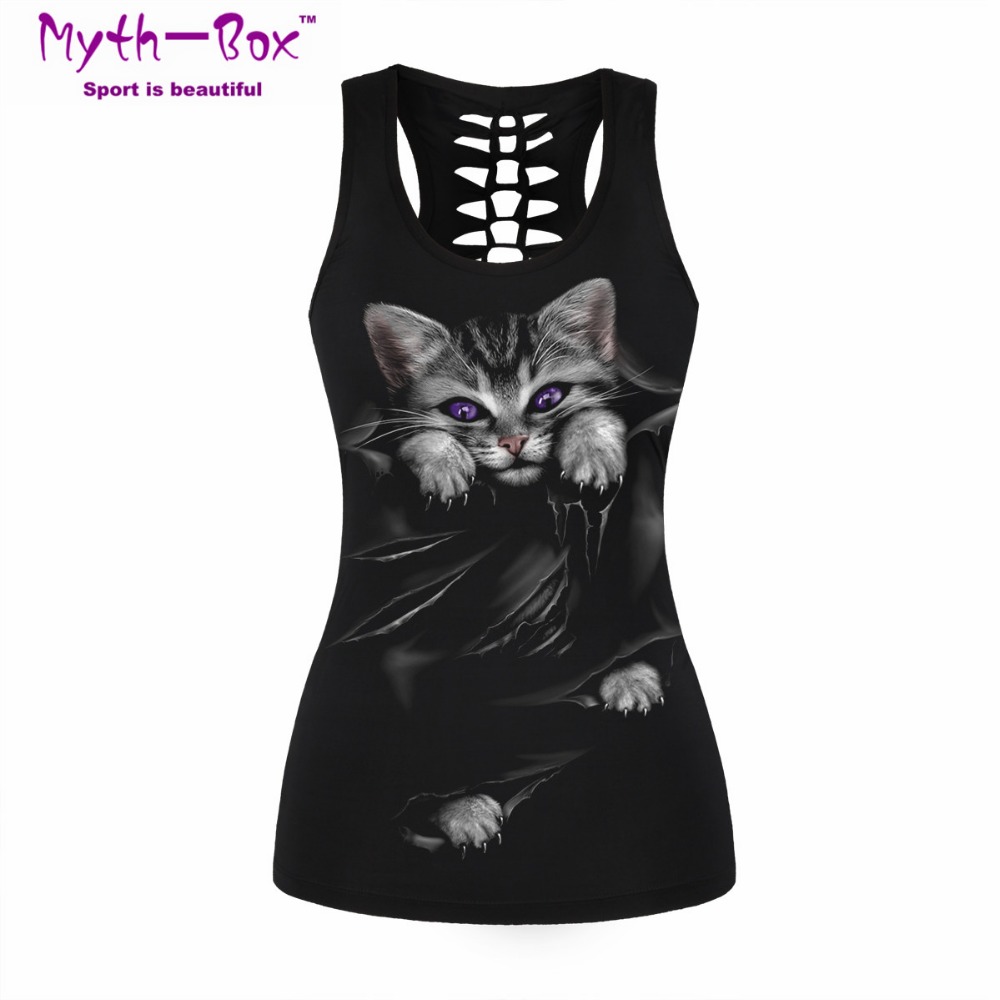 Thể Thao Nữ Áo Vest Bad Cat In - đánh giá và giá Sleeveless Undershirt