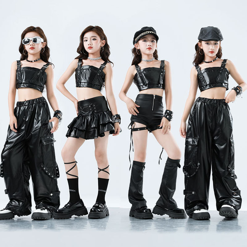 Kid Kpop Hip Hop Clothing Blac - đánh giá và giá Suspender Tank Top