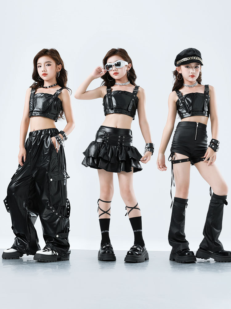 Kid Kpop Hip Hop Clothing Blac - đánh giá và giá Suspender Tank Top
