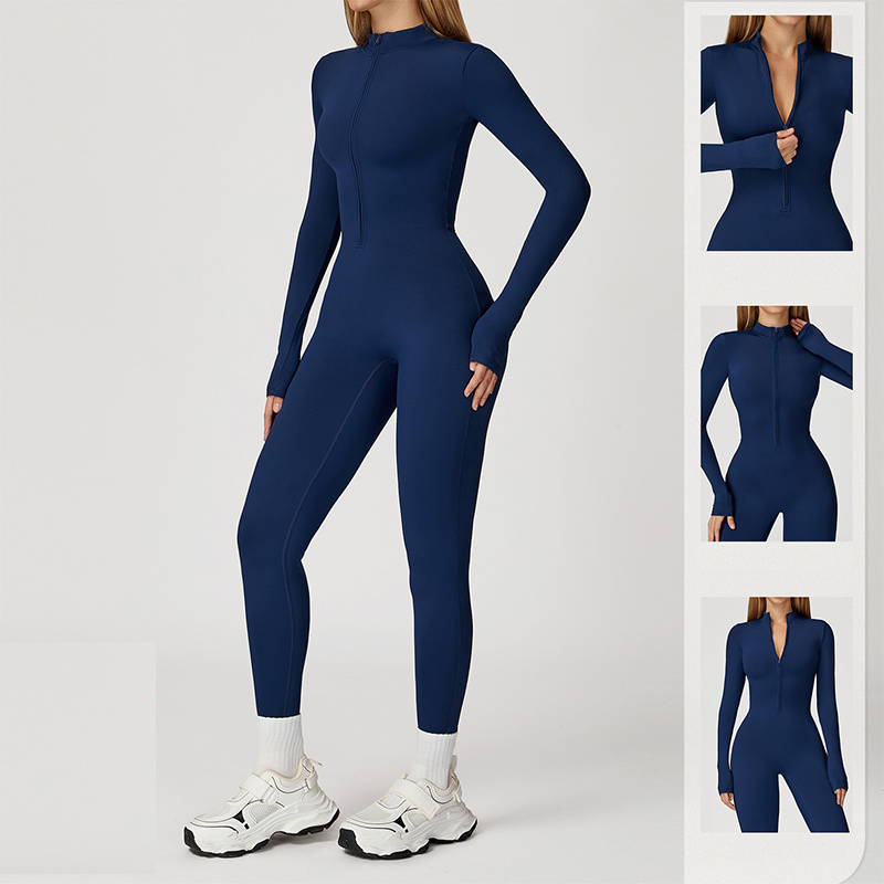 Aiithuug Workout Jumpsuit Zip  - đánh giá và giá Compression Long Pant