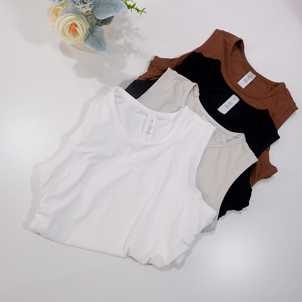 Summer Yoga Wear Ribbed Tank T - đánh giá và giá Tank Top Ribbed